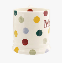 Load image into Gallery viewer, Polka Dot Mummy 1/2 Pint Mug