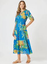 Load image into Gallery viewer, Tropics Dress | Blue/Multi