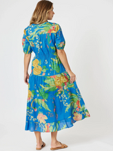 Load image into Gallery viewer, Tropics Dress | Blue/Multi