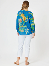 Load image into Gallery viewer, Tropics Top | Blue/Multi