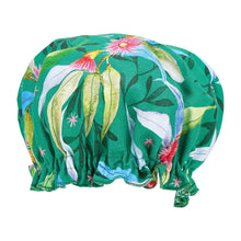 Load image into Gallery viewer, Linen Cotton Shower Cap | Gum Blossom