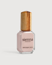 Load image into Gallery viewer, Sienna Byron Bay Serenity nail polish bottle with wooden cap 
