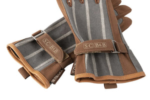 Sophie Conran Striped Glove | Grey