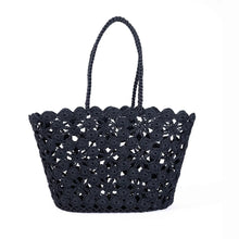 Load image into Gallery viewer, Jane | Crochet Basket | Black