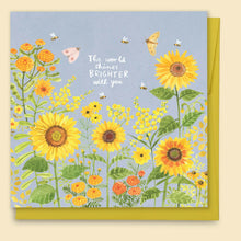 Load image into Gallery viewer, The World Shines Brighter With You Card