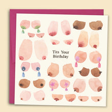 Load image into Gallery viewer, Tits Your Birthday Card