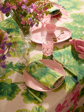 Load image into Gallery viewer, Geranium Multi | Linen Tablecloth