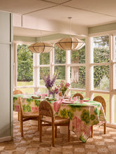 Load image into Gallery viewer, Geranium Multi | Linen Tablecloth