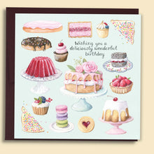 Load image into Gallery viewer, Wishing You A Deliciously Wonderful Birthday Card