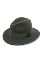 Load image into Gallery viewer, Boston Fedora | Dark Khaki
