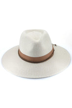 Load image into Gallery viewer, Bahama Hat | Ivory/Nutmeg