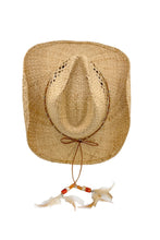 Load image into Gallery viewer, Stella Raffia Cowboy Hat