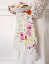 Load image into Gallery viewer, Ranunculus 100% Linen Tea Towel