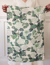 Load image into Gallery viewer, Hydrangea 100% Linen Tea Towel