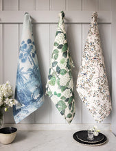 Load image into Gallery viewer, Hydrangea 100% Linen Tea Towel