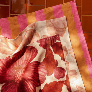 Tulip Pale Pink Tea Towel