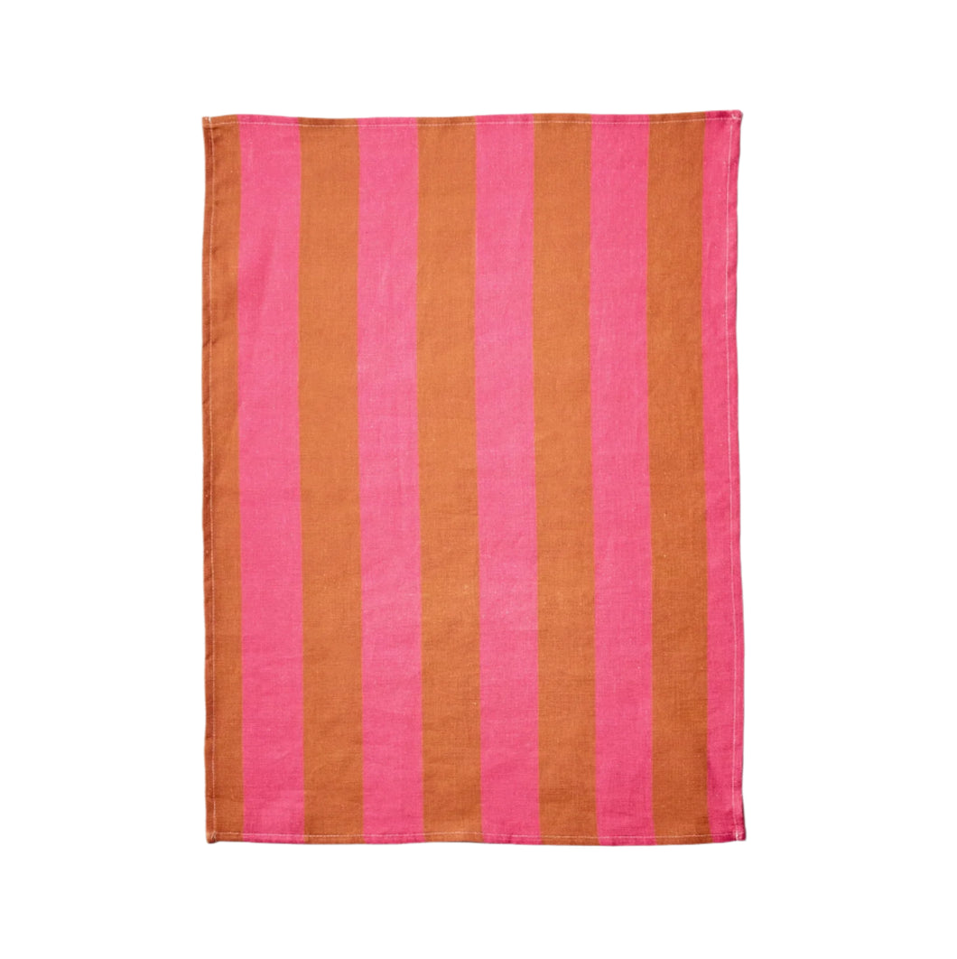 Stripe Candy Tea Towel
