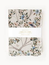 Load image into Gallery viewer, Camellia Tree 100% Linen Tea Towel