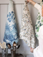 Load image into Gallery viewer, Camellia Tree 100% Linen Tea Towel