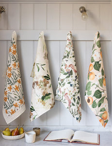 Daffodil 100% Linen Tea Towel