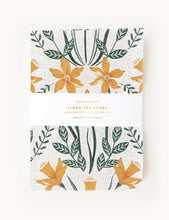 Load image into Gallery viewer, Daffodil 100% Linen Tea Towel