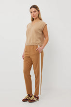 Load image into Gallery viewer, Bobbie Pants | Caramel + White
