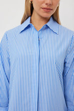 Load image into Gallery viewer, Mark Shirt | Blue Stripe