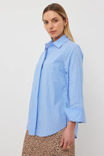 Load image into Gallery viewer, Mark Shirt | Blue Stripe