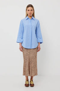 Mark Shirt | Blue Stripe