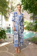 Load image into Gallery viewer, Taylor Botanical Ankle Dress | Denim
