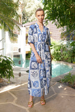 Load image into Gallery viewer, Taylor Botanical Ankle Dress | Denim