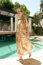 Load image into Gallery viewer, Taylor Cheetah Ankle Silk Dress