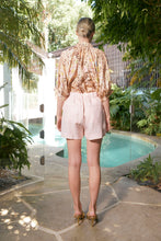Load image into Gallery viewer, Taylor Cheetah Silk Blouse
