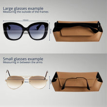 Load image into Gallery viewer, Leather Glasses Case | Yellow