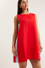 Load image into Gallery viewer, Vespa Linen Dress in Red