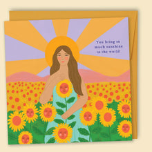 Load image into Gallery viewer, You Bring So Much Sunshine Card