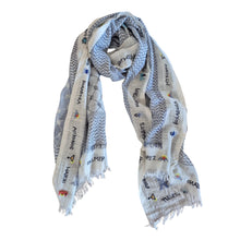 Load image into Gallery viewer, Scarf | Travel Print