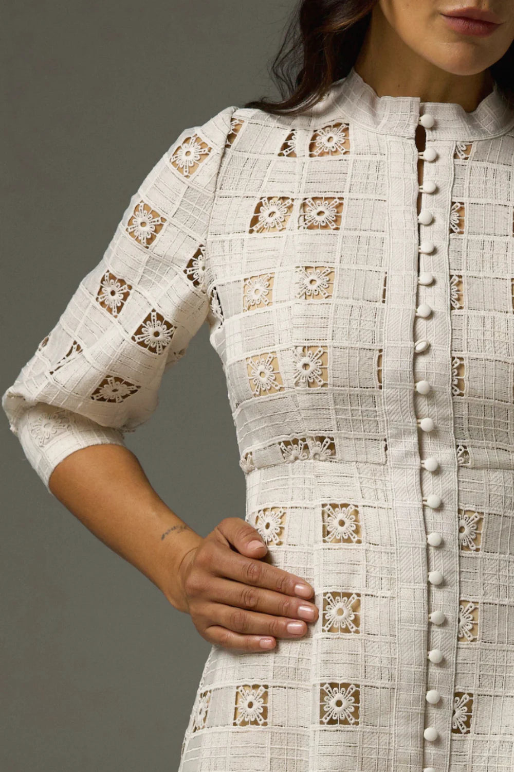 Beguile Dress | Cream