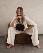 Load image into Gallery viewer, Box Weave Bucket Navy