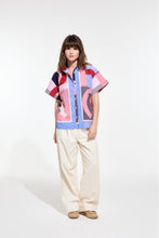 Load image into Gallery viewer, Andrew Ta Poesie Shirt | Red/Blue