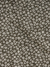 Load image into Gallery viewer, Forget Me Not Cotton Bath Towel l Ivy/Oat