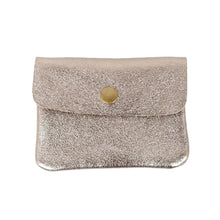 Load image into Gallery viewer, Coin Purse | Metallic Champagne