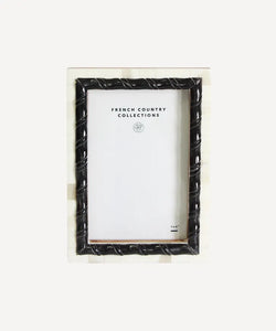 Black & White Spiral Photo Frame