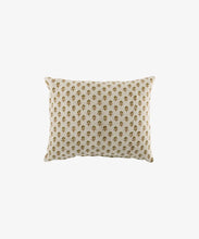 Load image into Gallery viewer, Flower Handblock Velvet Cushion