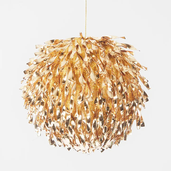Metallic Twirl Bauble | 15cm