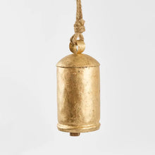 Load image into Gallery viewer, Brass Oblong Bell Decoration Medium