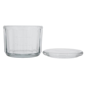 Eltham Glass Salt Jar with Scoop
