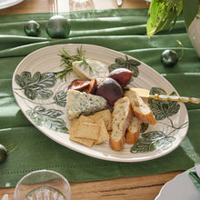 Load image into Gallery viewer, Fig Hand Painted Oval Platter