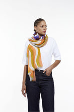 Load image into Gallery viewer, Gamma Scarf | Peach Purple