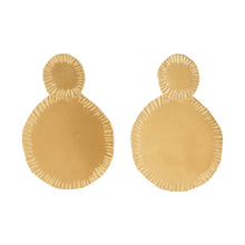 Load image into Gallery viewer, Gold Horizon Hoops